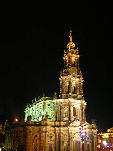 Fotos Hofkirche bei Nacht | Dresden