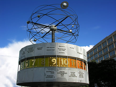 Foto Alexanderplatz Weltzeituhr - Berlin