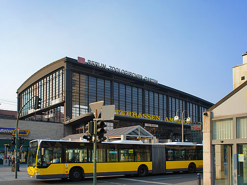 Busse am Bahnhof