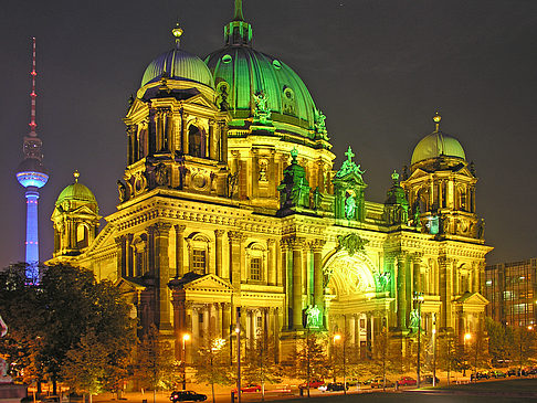 Fotos Berliner Dom bei Nacht | Berlin