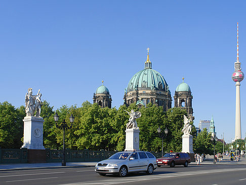 Fotos Berliner Dom mit Fernsehturm | Berlin