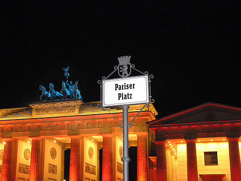 Fotos Brandenburger Tor bei Nacht | Berlin