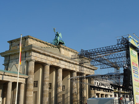 Fotos Brandenburger Tor mit Fanmeile