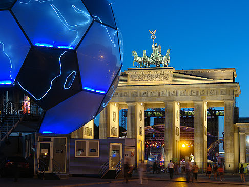 Foto Brandenburger Tor bei Nacht