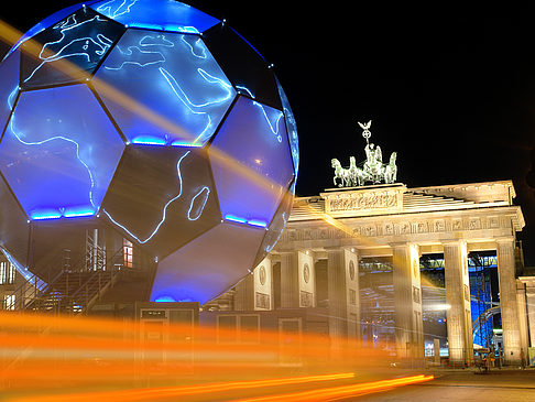 Foto Brandenburger Tor bei Nacht - Berlin