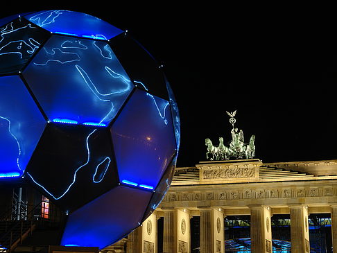 Foto Brandenburger Tor bei Nacht