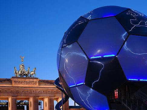 Foto Brandenburger Tor bei Nacht - Berlin