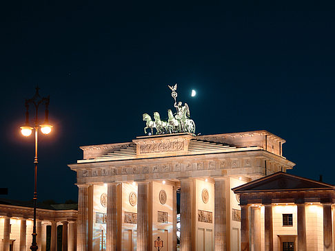 Foto Brandenburger Tor bei Nacht - Berlin