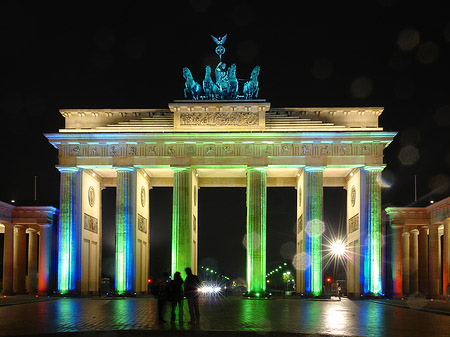 Fotos Brandenburger Tor bei Nacht | Berlin