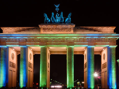 Fotos Brandenburger Tor bei Nacht | Berlin