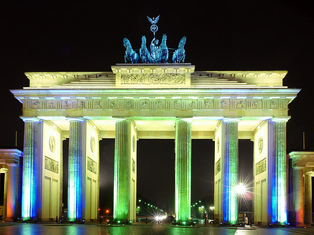 Brandenburger Tor bei Nacht