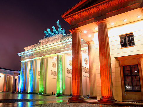 Fotos Brandenburger Tor bei Nacht