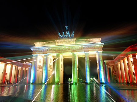 Fotos Brandenburger Tor bei Nacht | Berlin