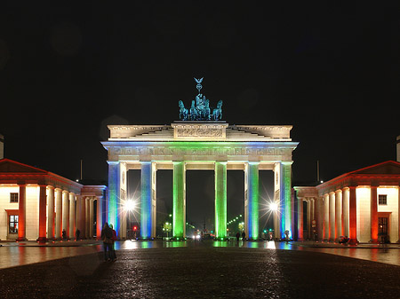 Foto Brandenburger Tor bei Nacht