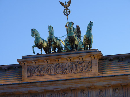 Foto Quadriga auf dem Brandenburger Tor