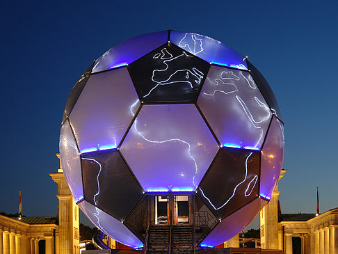 Foto Brandenburger Tor zur Fußball WM 2006