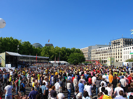 Foto Showbühne am Brandenburger Tor