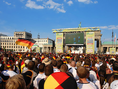 Showbühne am Brandenburger Tor Fotos