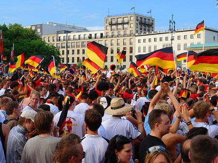 Foto Showbühne am Brandenburger Tor