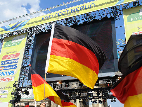 Foto Deutsche Fahnen - Berlin