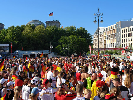 Foto Fanfest Deutschland-Spiel - Berlin