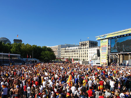 Foto Fanfest Deutschland-Spiel - Berlin