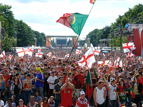 Foto Fanfest England - Portugal - Berlin