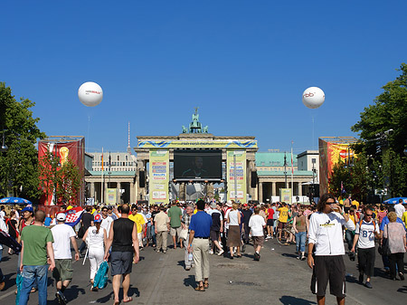 Fotos Fanmeile am Brandenburger Tor