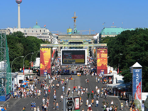 Fanmeile am Brandenburger Tor Foto 