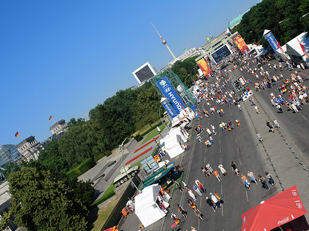 Fanmeile am Brandenburger Tor