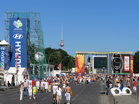 Fanmeile am Brandenburger Tor Foto 