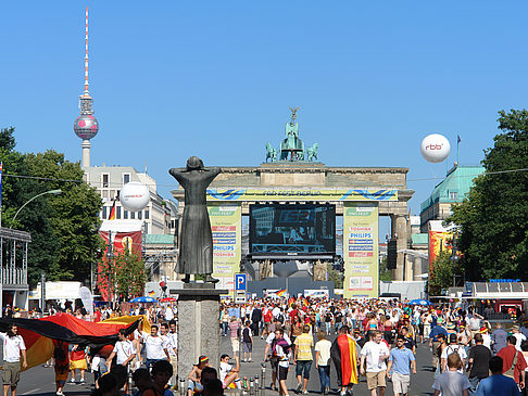 Fanmeile am Brandenburger Tor