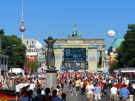 Fotos Fanmeile am Brandenburger Tor