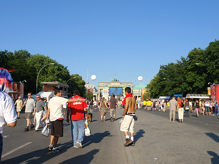 Fanmeile am Brandenburger Tor Foto 