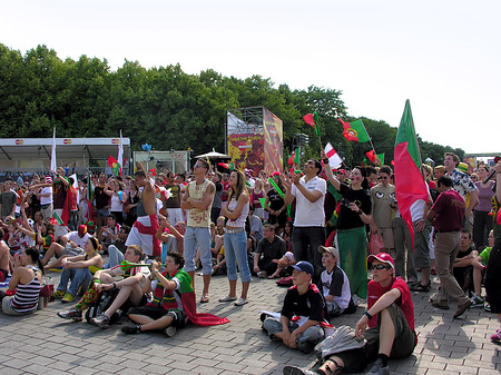 Foto Fanmeile am Brandenburger Tor - Berlin