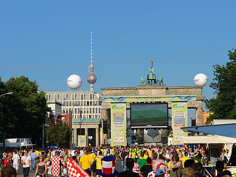 Foto Brandenburger Tor und Fernsehturm