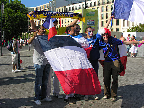 Fans aus Frankreich