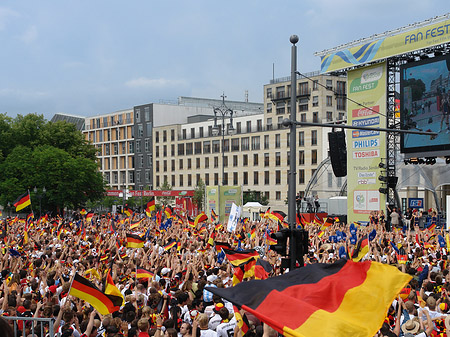 Foto Leinwand und Fans