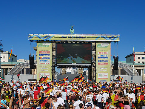 Foto Leinwand und Fans - Berlin