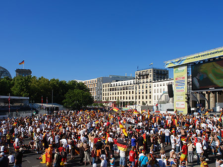 Foto Leinwand und Fans - Berlin