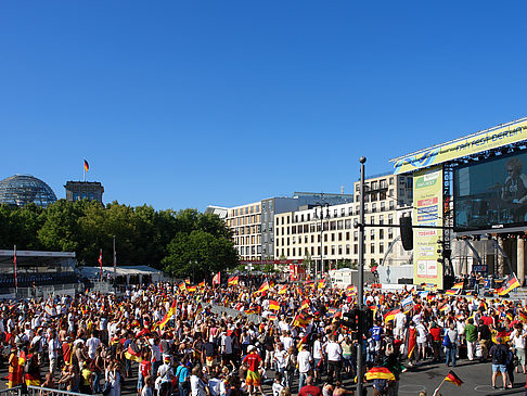 Foto Leinwand und Fans - Berlin