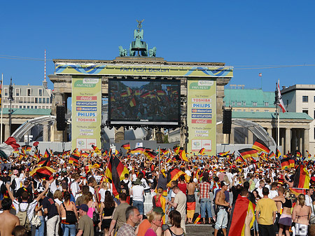 Foto Leinwand und Fans - Berlin