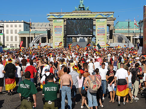 Leinwand und Fans Foto 