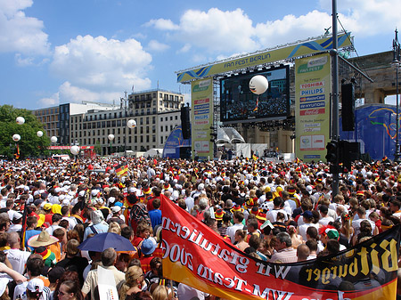 Foto Leinwand und Fans - Berlin