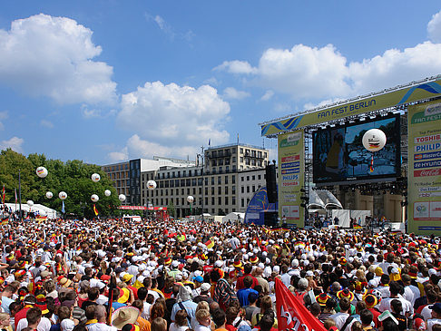 Foto Leinwand und Fans - Berlin