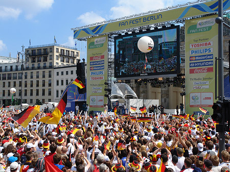 Foto Leinwand und Fans - Berlin