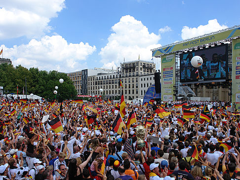 Foto Leinwand und Fans