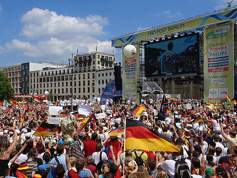 Foto Leinwand und Fans - Berlin