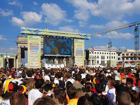 Foto Leinwand und Fans - Berlin