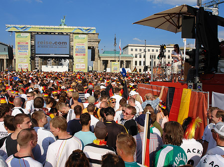 Leinwand und Fans Foto 